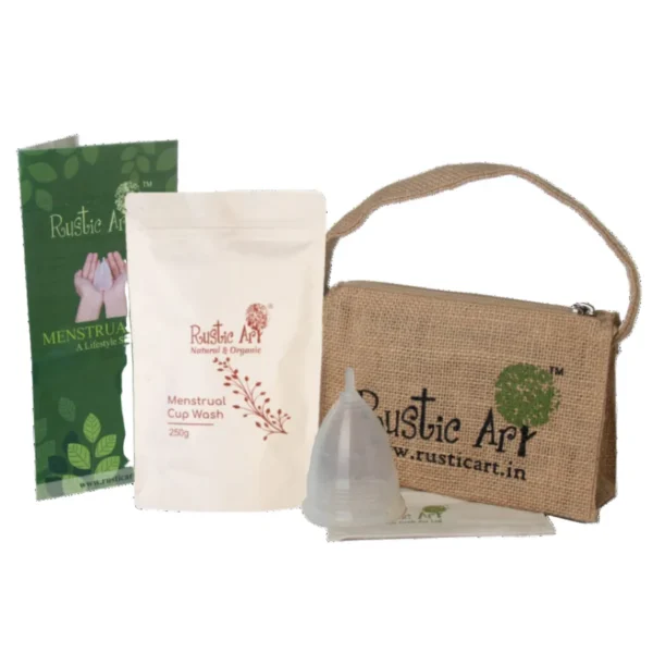 LARGE Menstrual Cup Kit